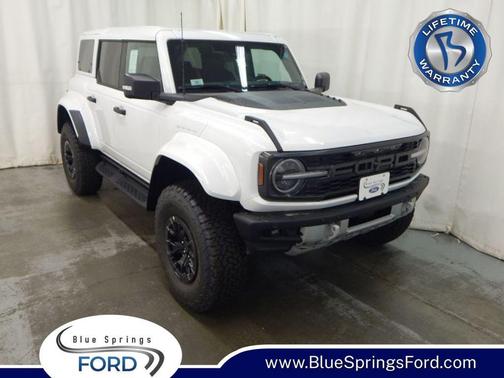 OXFORD WHITE 2025 Ford Bronco Raptor