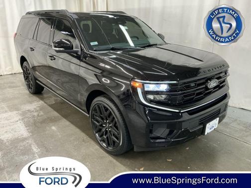 Agate Black Metallic 2026 Ford Expedition Max Platinum