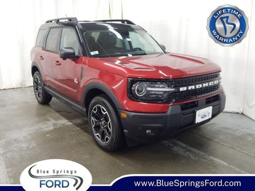 RUBY RED METALLIC TC 2025 Ford Bronco Sport Outer Banks