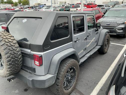 Billet Silver Metallic Clearcoat 2015 Jeep Wrangler Unlimited Sport