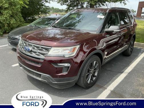 Burgundy 2019 Ford Explorer XLT