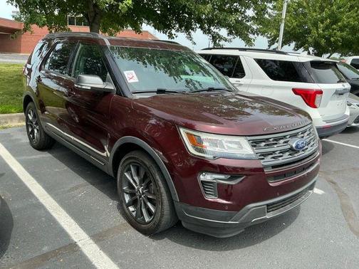 Burgundy 2019 Ford Explorer XLT