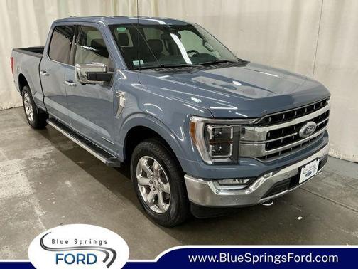 AZURE GRAY METALLIC TRICOAT 2023 Ford F-150 Lariat