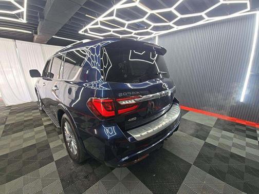 Hermosa Blue 2020 INFINITI QX80 Luxe