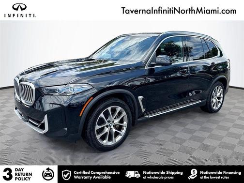 Black Sapphire Metallic 2024 BMW X5 sDrive40i