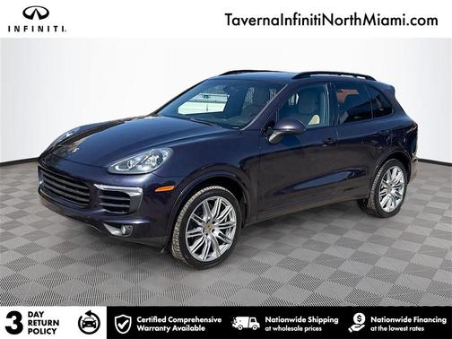 2018 Porsche Cayenne Platinum Edition