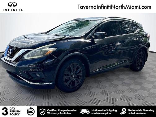Magnetic Black Metallic 2018 Nissan Murano SV