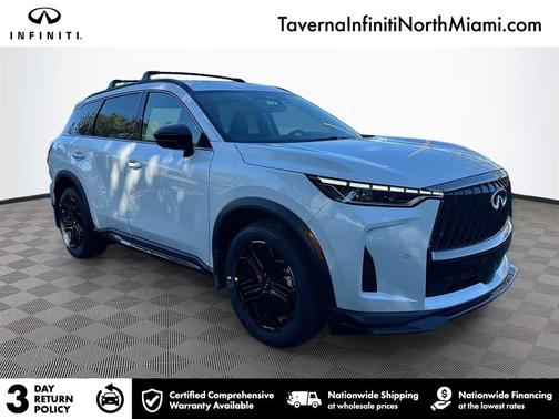 Radiant White 2026 INFINITI QX60 SPORT AWD