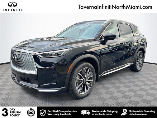 Mineral Black 2026 INFINITI QX60 LUXE FWD