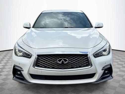 Majestic White 2022 INFINITI Q50 3.0t SENSORY