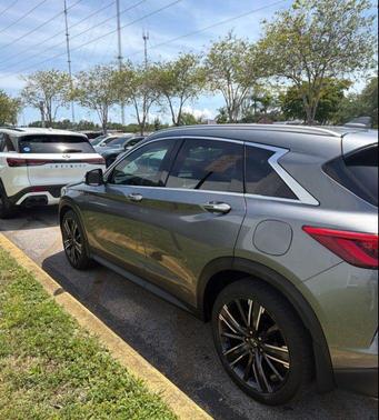 Graphite Shadow 2021 INFINITI QX50 LUXE