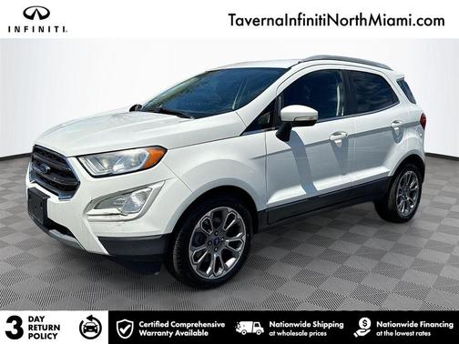 Diamond White 2019 Ford EcoSport Titanium