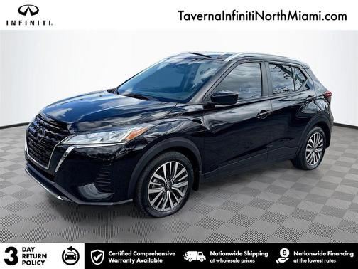 Super Black 2022 Nissan Kicks SV