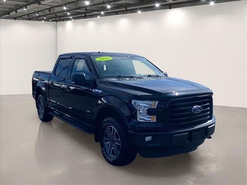 Shadow Black 2016 Ford F-150 XLT