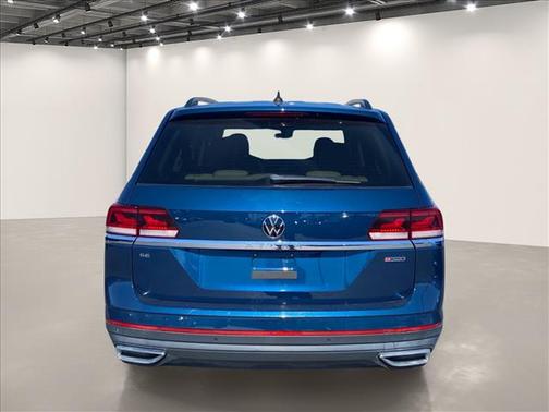 Tourmaline Blue Metallic 2021 Volkswagen Atlas 2.0T SE w/Technology