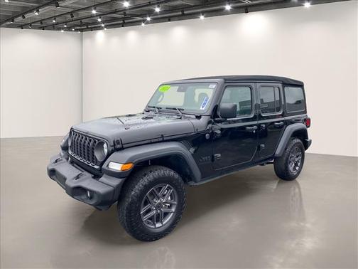 Black Clearcoat 2024 Jeep Wrangler Sport