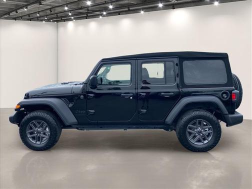 Black Clearcoat 2024 Jeep Wrangler Sport