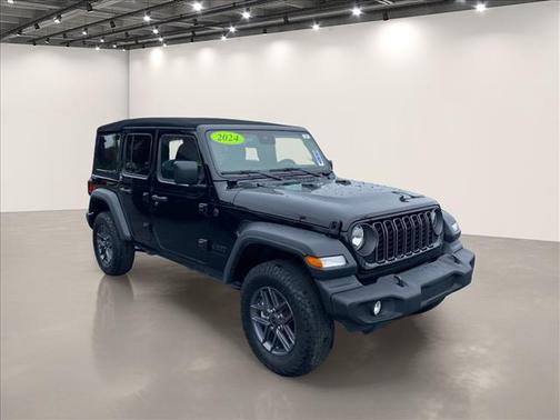 Black Clearcoat 2024 Jeep Wrangler Sport