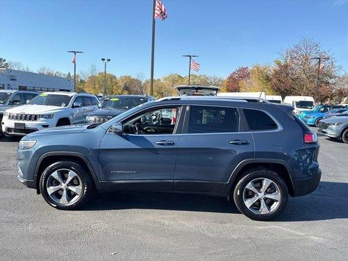 Blue Shade Pearlcoat 2019 Jeep Cherokee Limited