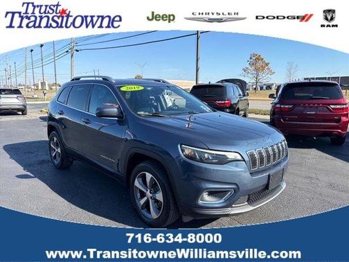 Blue Shade Pearlcoat 2019 Jeep Cherokee Limited