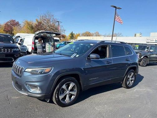 Blue Shade Pearlcoat 2019 Jeep Cherokee Limited
