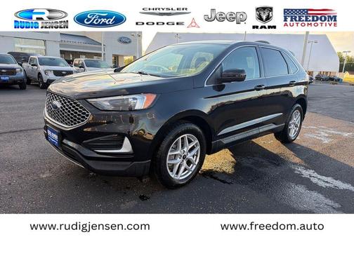 Black Metallic 2024 Ford Edge SEL