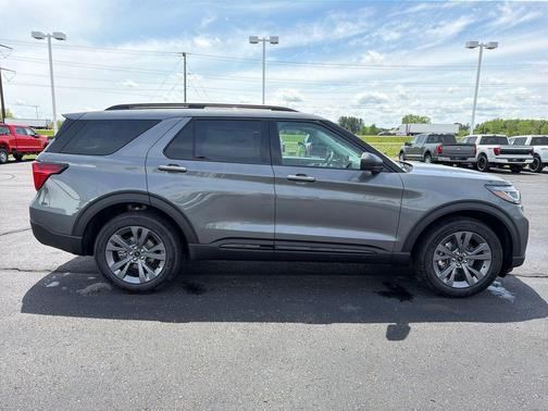 Gray 2026 Ford Explorer Active