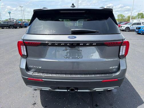 Gray 2026 Ford Explorer Active