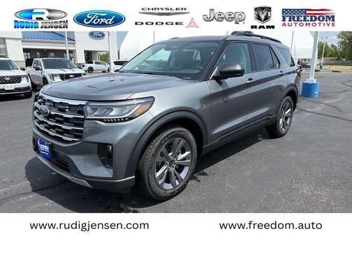 Gray 2026 Ford Explorer Active