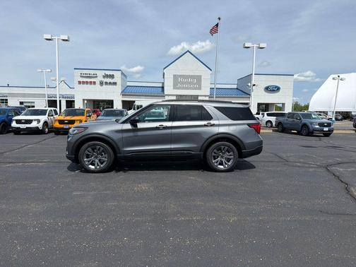 Gray 2026 Ford Explorer Active