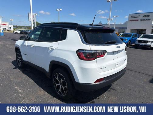Bright White Clearcoat 2025 Jeep Compass Limited