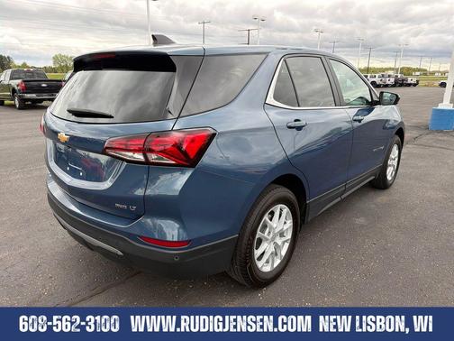 Lakeshore Blue Metallic 2024 Chevrolet Equinox LT