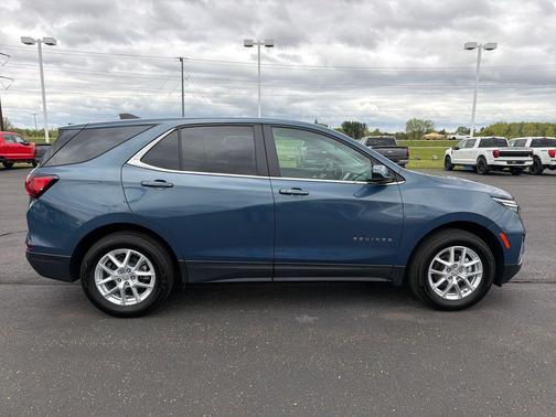 Lakeshore Blue Metallic 2024 Chevrolet Equinox LT