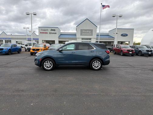 Lakeshore Blue Metallic 2024 Chevrolet Equinox LT