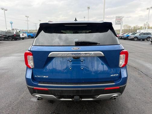 Atlas Blue Metallic 2023 Ford Explorer Limited