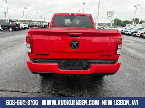 Flame Red Clearcoat 2024 RAM 2500 Big Horn