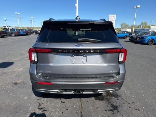 Gray 2026 Ford Explorer Active
