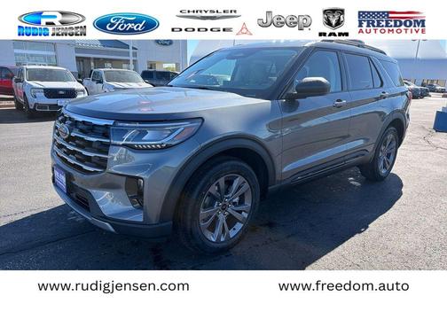 Gray 2026 Ford Explorer Active