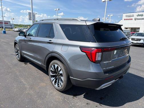Gray Metallic 2026 Ford Explorer Platinum