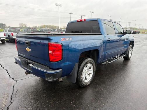 Deep Ocean Blue Metallic 2017 Chevrolet Silverado 1500 LT