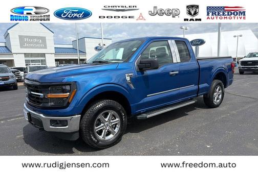 Blue Metallic 2025 Ford F-150 XLT