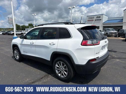 Bright White Clearcoat 2022 Jeep Cherokee Latitude Lux
