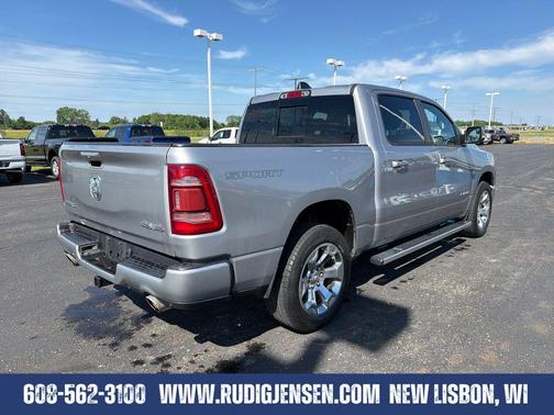 Billet Silver Metallic Clearcoat 2022 RAM 1500 Big Horn