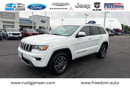 Bright White Clearcoat 2018 Jeep Grand Cherokee Limited