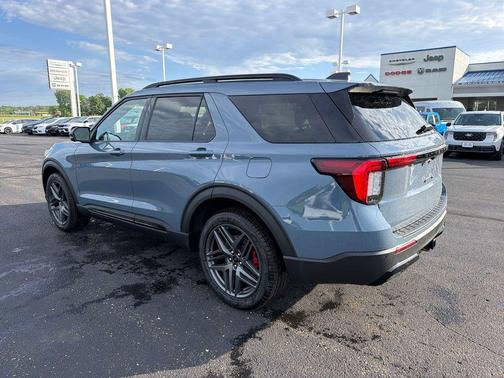 Blue 2026 Ford Explorer ST-Line