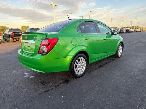 Dragon Green Metallic 2014 Chevrolet Sonic LT