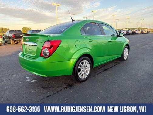 Dragon Green Metallic 2014 Chevrolet Sonic LT