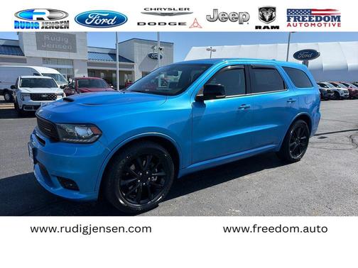 Surf Blue Pearlcoat 2018 Dodge Durango R/T