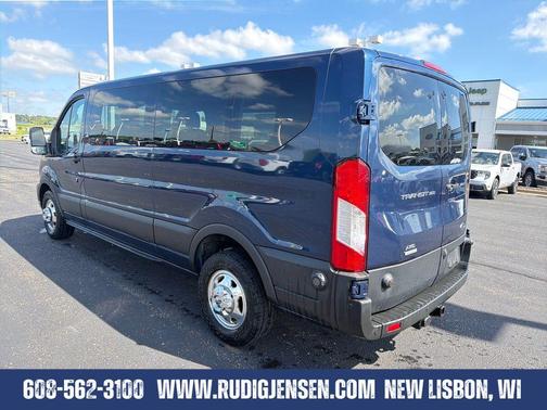 Blue 2021 Ford Transit-350 XLT