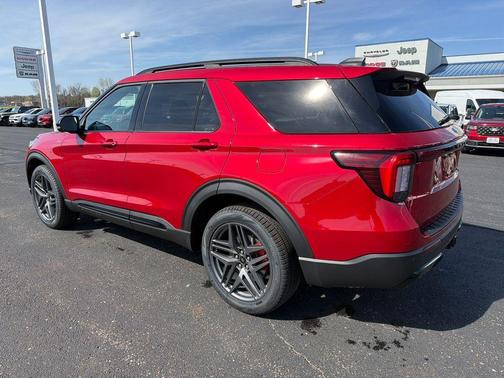 Red 2026 Ford Explorer ST-Line